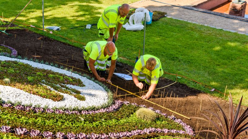 Garden Border Installation